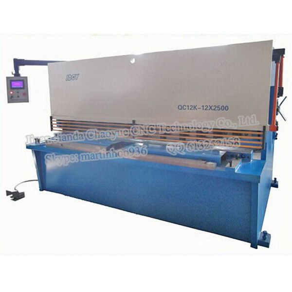 CNC metal plate shearing machine